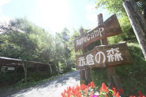 長野県長和町のオートキャンプ場「赤倉の森」