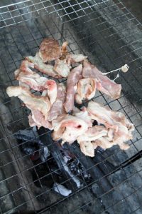 キャンプ飯 - 焼肉